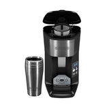 Marca: BLACK AND DECKER, CAFETERAS, CAFETERA PERSONAL CON TAZA DE VIAJE BLACK + DECKER - ACERO