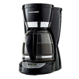 Marca: BLACK AND DECKER, CAFETERAS, Cafetera Programable Black & Decker De 12 Tazas Modelo: CM1105B - Negro