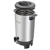 Marca: BLACK AND DECKER, CAFETERAS, Percoladora De Café Black & Decker De 40 Tazas Modelo: CMU4010 - Gris