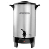 Marca: BLACK AND DECKER, CAFETERAS, Percoladora De Café Black & Decker De 40 Tazas Modelo: CMU4010 - Gris