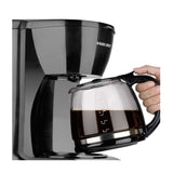 Marca: BLACK AND DECKER, CAFETERAS, CAFETERA 12 TAZAS filtro permanente negra