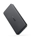 Anker PowerCore II Slim 10000 Ultra Slim Power Bank, Upgraded PowerIQ 2.0 (up to 18W Output), Fast Charge for iPhone, Samsung Galaxy and More (Black)