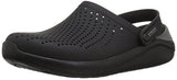 Crocs Men's and Women's LiteRide Clog, Casual Athletic Shoe with Extraordinary Comfort Technology, Black/Slate Grey, 8 US Women / 6 US Men