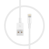 Feel2Nice Lightning Charger 6FT Cables, 5 Pack iPhone USB Cables Data Sync Charging Cord 8 Pin to Charger for iPhone X 8/8 Plus / 7/7 Plus / 6s/6s Plus /6/6 Plus iPhone 5 / 5s / 5c / iPad, White