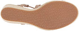 Calvin Klein Women's Bellemine Espadrille Wedge Sandal, Desert Sand, 7.5 Medium US