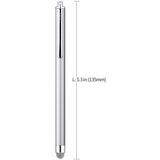 CHAOQ Touch Stylus Pen, Hybrid Mesh Fiber Tips Stylus (6 Pcs, Black, White, Pink, Green, Sky Blue, Silver) for all Capacitive Touch Screen Cell Phones, Tablet, Kindle Fire + 6 Extra Replaceable Tips