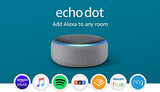 Echo Dot (3rd Gen) - Smart speaker with Alexa - Heather Gray