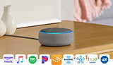 Echo Dot (3rd Gen) - Smart speaker with Alexa - Heather Gray