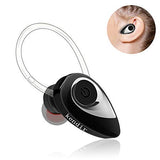 Bluetooth Earpiece, Kendir V4.2 Hands-Free Mini Ear-Hook Wireless Bluetooth Headset with Mic Noise Cancelling 6 Hours Playtime Carrying Case Sports Headset for iOS Android Cell Phones