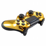 Chrome Gold Playstation 4 PS4 Dual Shock 4 Wireless Custom Controller