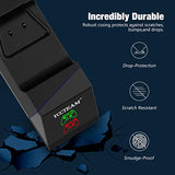 Controller Charger for Xbox One - Rechargeable Battery Pack for Xbox One/Xbox One X/Xbox One S/Xbox One Elite Controller, Charging Station for Xbox One with LED Indicator and 2Pcs 1200mAh Rechargeable