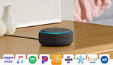 Echo Dot (3rd Gen) - Smart speaker with Alexa - Charcoal