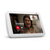 Echo Show 8 -- HD smart display with Alexa – stay connected with video calling - Sandstone