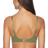 Calvin Klein Women's Invisibles Lightly Lined T-Shirt Bra, Wild Fern, 36DD