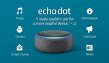 Echo Dot (3rd Gen) - Smart speaker with Alexa - Charcoal