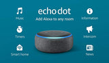 Echo Dot (3rd Gen) - Smart speaker with Alexa - Charcoal