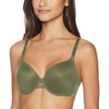 Calvin Klein Women's Invisibles Lightly Lined T-Shirt Bra, Wild Fern, 36DD