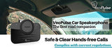 Car Speakerphone VeoPulse B-PRO 2 Hands Free with Bluetooth Automatic Cellphone Connection - Safe Hands-free kit Talking and Driving Wireless Technology - Compatible with All Cars and Bluetooth Phones