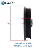 ECCPP Harmonic Balancer Fit for 1987-2001 Jeep Cherokee 1987-1992 Jeep Comanche 1993-2004 Jeep Grand Cherokee 1987-1990 Jeep Wagoneer 1991-1995 1997-2006 Jeep Wrangler