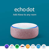 Echo Dot (3rd Gen) - Smart speaker with Alexa - Plum