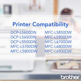 Brother TN-850 DCP-L5500 L5600 L5650 HL-L5000 L5100 L5200 L6200 L650 L6300 L6400 MFC-L5700 L5750 L5800 L5850 L5900 L6700 L6750 L6800 L6900 Toner Cartridge (Black) in Retail Packaging
