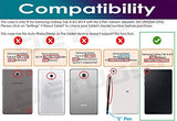DETUOSI Rotating Case for Galaxy Tab A 8.0 inch Case 2019 (SM-T290), Multi-Angle Viewing 360° Degree Rotating Stand Cover Case for Samsung Galaxy Tab A 8.0 inch 2019 (SM-T290/T295/T297) Tablet, #Black