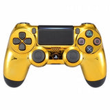 Chrome Gold Playstation 4 PS4 Dual Shock 4 Wireless Custom Controller