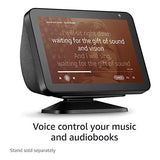 Echo Show 8 -- HD smart display with Alexa – stay connected with video calling - Charcoal
