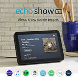 Echo Show 8 -- HD smart display with Alexa – stay connected with video calling - Charcoal
