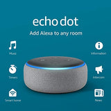 Echo Dot (3rd Gen) - Smart speaker with Alexa - Heather Gray