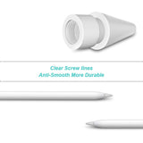 COOYA Replacement Tip Compatible with Apple Pencil, 2 Pack Sensitive iPencil Nibs Extra Stylus Pen Tips for iPad Pro Pencil/Pencil 2