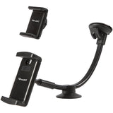 Car Phone Mount, Newward 2 Clamps Long Arm Universal Windshield Dashboard Cell Phone Holder for iPhone X 8 7 Plus 6 6s Plus 5s SE,Samsung Galaxy S9 S8 S7 S6 S5 Note,Google,LG and Other Smartphones