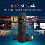 Fire TV Stick 4K streaming device with Alexa built in, Dolby Vision, includes Alexa Voice Remote, latest release