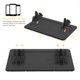 Car Phone Holder, Car Phone Mount Silicone Phone Car Dashboard Car Pad Mat for Various Dashboards, Anti-Slip Desk Phone Stand Compatible with iPhone, Samsung, Pmq4