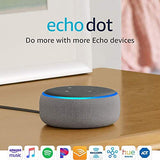 Echo Dot (3rd Gen) - Smart speaker with Alexa - Heather Gray