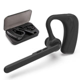 Bluetooth Headset, Wireless Earpiece V4.1 Ultralight HandsFree Business Earphone with Mic for Business/Office/Driving-Black