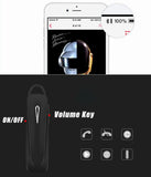 Bluetooth Earbuds,AutumnFall Wireless Bluetooth Stereo HeadSet Handsfree Earphone for iPhone Samsung LG (Black)