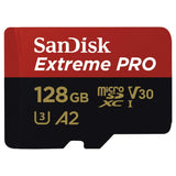 SanDisk Extreme Pro SDXC UHS-I U3 A2 V30 128GB + Adapter
