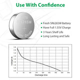 LiCB 20 Pack SR626SW 377 626 Battery 1.5V Button Cell Batteries