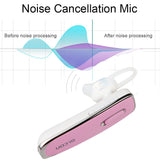 Bluetooth Headset V4.1,Bluetooth Headphones with Noise Cancelling Mic,Hands Free Wireless Earbuds for iPhone 8 7 Plus 6s plus 5s iPad Samsung Android Galaxy S8 S7 or Other Cell Phones,Pink