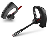 Bluetooth Headset, Wireless Blue Tooth Earpiece/Headphones with 6-8 Hours Talk Time, HD Voice Headset for Drivers Driving, Noise Canceling and Hands Free with Mic for iPhone, Smart Devices