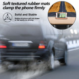 Bosynoy Phone Holder for Car, GPS Holder for Car Dashboard, Universal Car Phone Mount Compatible for Smart Cell Phones -Brown