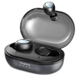 Bluetooth 5.0 Deep Bass True Wireless Earbuds, Tranya T3 Sports Wireless Headphones, 6-8 Hours Continuous Play Time, 60 Hours Total Playtime, IPX5 Sweat Proof Earphones, Gift Box