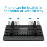 Cell Phone Holder for Car, Orecla Dashboard Car Phone Mount Anti-Slip car Phone Holder, GPS Holder Universal fit All Smartphones, Compatible with iPhone Xs Max/Xs XR X 7/8 Plus, Samsung Galaxy Note 9