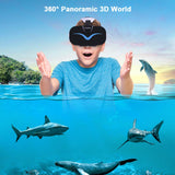 Canbor VR Headset with Controller Remote, Virtual Reality Headset 3D VR Goggles Glasses Compatible with 4.0-6.3 Inches Apples iPhone Samsung Sony More Android Phones