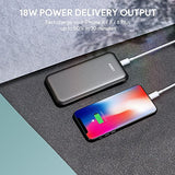AUKEY Power Delivery Power Bank, 10000mAh PD Power Bank, 18W USB-C Portable Charger with Quick Charge 3.0 Compatible iPhone Xs/XS Max, Pixel, Samsung, Nintendo Switch etc.
