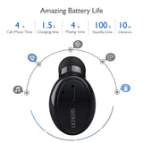 Bluetooth Earbud, licheers Single Mini Bluetooth Wireless Earphone in Ear Headphone Magnetic USB Charger Microphone Compatible iPhone Xs max, iPhonex,iPhone 8, Samsung s7 s8 More