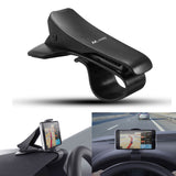 Car Phone Holder, MWAY Car Mount HUD Design with Cable Clips, No Blocking for Sight, Durable Dashboard Cell Phone Holder for iPhone X 8 7/7Plus/6/6S Plus/Samsung, HuaWei, 3.5-6.5 Inches Smartphones