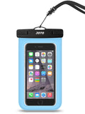 JOTO Universal Waterproof Pouch Cellphone Dry Bag Case for iPhone XS Max XR XS X 8 7 6S Plus, Samsung Galaxy S9/S9 +/S8/S8 +/Note 8 6 5 4, Pixel 3 XL Pixel 3 2 HTC LG Sony MOTO up to 6.0" –Blue