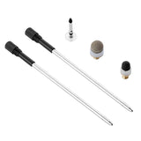 Capacitive Stylus Pen with Ballpoint Pen Writing ,Penyeah 4-in-1 Touch Screen Stylus—Writing Pen &Disc Tip & Mesh Fiber Tip & Rubber Tip,Stylus Pen For Touch Screen Devices--Black